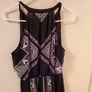 Black summer dress